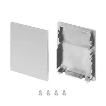 Заглушка SL-LINE-4050-3L-MIDDLE глухая пластик (комплект) Arlight 044673