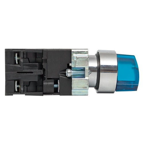 Переключатель BD21 2P с син. подстветкой 230В NO PROxima EKF xb2-bk21-b-230