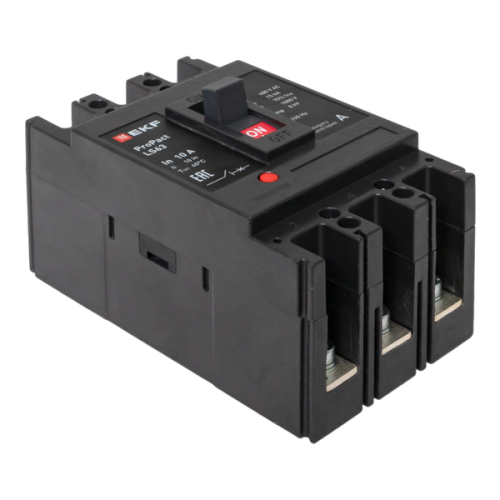 Выключатель автоматический 3п 10А 15кА LS63 ProPact EKF mccb-63-15-3-10-ls