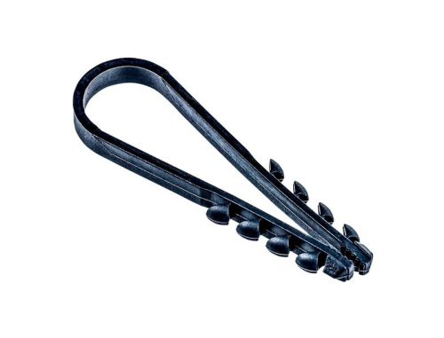 Дюбель-хомут PCD-R 11-18-55-100BL для круглого кабеля PA6.6 (уп.100шт) Jazzway 5054868