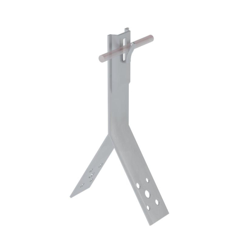 Держатель зажимной коньковый KDZ-H80-D5-8 CU для прутка d5-8мм H=80мм медь КМ MA0099