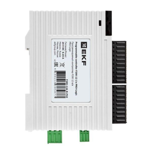 Контроллер программируемый F200 12 в/в PRO-Logic (с поверкой) EKF F200-12A-R-P10-V