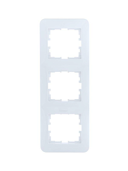 Рамка 3-м ASTI вертикал. бел. LEZARD 7081-0200-153