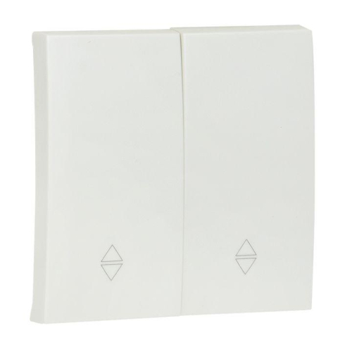 Панель лицевая Валенсия для 2-кл. выключателя проходного 10А жемчуж. PROxima EKF ESV10-L-027-50