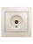 Розетка TV СП Plano 1-301-02 одиночная IP20 сл. кость Intro Б0027618 Розетка TV СП Plano 1-301-02 одиночная IP20 сл. кость Intro Б0027618