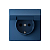 Розетка ArtGallery 16А IP20 с заземл. защ. шторки с крышкой механизм аквамарин SE GAL001146
