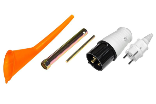 Генератор/электростанция/бензогенератор инверторный SGG 5000Ei с колесами ГК ТСС 060040