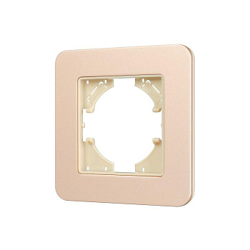 Рамка 1м FRM-AKIRY-SFAL-1-GD алюм. Arlight 049686