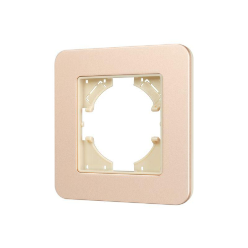 Рамка 1м FRM-AKIRY-SFAL-1-GD алюм. Arlight 049686