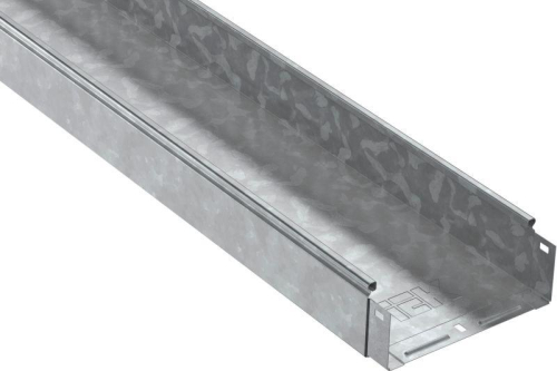 Лоток листовой неперфорированный 300х80 L3000 сталь HDZ IEK CLN10-080-300-3-M-HDZ