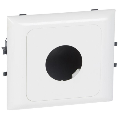 Суппорт для кабель-канала DLP для роз. Р17 с крышкой 130мм бел. Leg 010900