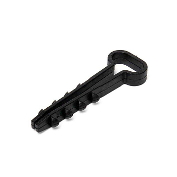 Дюбель-хомут ДХП 8-5 для плоского кабеля нейлон черн. (уп.100шт) Fortisflex 81828