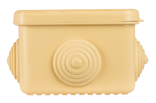 Коробка распаячная КМР-030-036  пылевлагозащ. 65х65х50 4 мембранных ввода свет. дерево PROxima EKF plc-kmr2-030-036-s