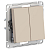 Переключатель проходной 2-кл. СП AtlasDesign 10А (сх.6/2) 10AX механизм песочн. SE ATN001265