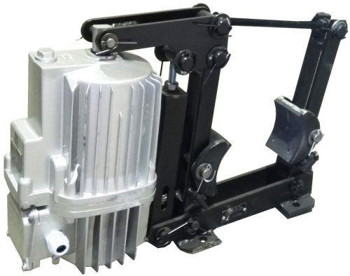 Тормоз колодочный ТКГ-300 У2 (с гидротолкателем ТЭ-50) 380В тормозной шкив d300мм Электротехник ET520564