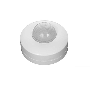 Датчик движения DDP-03 потолочный 3x detector 160град.(сбоку)+360град.(сверху) 1200Вт 10-420с 12м Duwi 25814 8