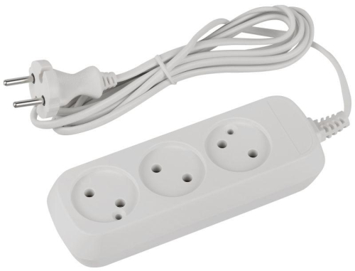 Удлинитель электрический UDL-6-315 Greenline 3 розетки без заземления 1.5м ШВВП 2х0.75кв.мм Эра Б0065043