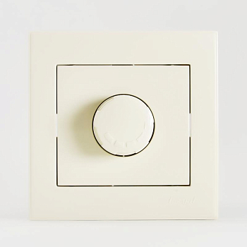 Светорегулятор СП 500Вт Rain с фильтром и предохранителем крем. LEZARD 703-0303-117