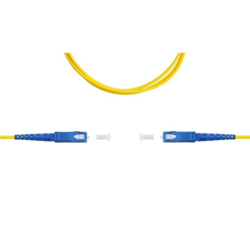 Патч-корд ВО SM(G.652.D) SC/UPC-SC/UPC 3.0мм simpleх LSZH 1м SUPRLAN 09-05072