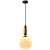 Светильник подвесной (подвес) Agnes 4106-201 1хE14 40Вт дизайн потолочный шар Rivoli Б0057922