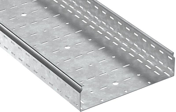 Лоток листовой перфорированный ESCA 7 100х400 L2500 сталь 1.5мм HDZ IEK CLP10-100-400-150-D25-HDZ