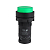 Кнопка с подсветкой OptiSignal Compact D22 С7-PL-B310 зел. 1НО 24В AC/DC XB7NW33B1 КЭАЗ 362090