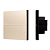 Панель кнопочная SMART-DMX512-801-22-4G-4SC-DIM-IN Gold (230В 2.4G) (IP20 пластик) INTELLIGENT ARLIGHT 039313