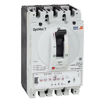 Выключатель автоматический 3п 630А OptiMat T630V ETN КЭАЗ 356685