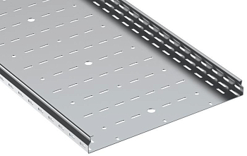 Лоток листовой перфорированный ESCA 7 50х500 L2000 сталь 2.0мм IEK CLP10-050-500-200-2
