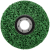 Диск зачистной полимерный посадочный d22.2мм 115мм зел. FIT 39610 Диск зачистной полимерный посадочный d22.2мм 115мм зел. FIT 39610