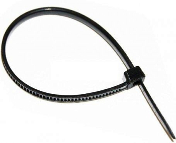 Хомут кабельный КСС-А 3.6х200 нейлоновый с УФ защитой черн. (уп.100шт) IN HOME 4690612011844