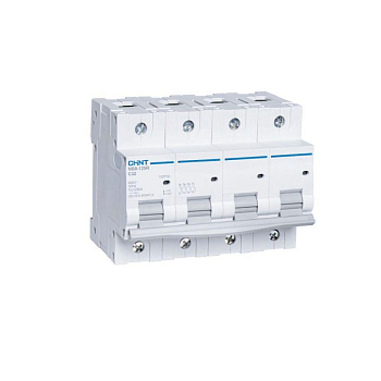Выключатель автоматический модульный 4п C 100А 20кА NB8-125R (R) CHINT 559830