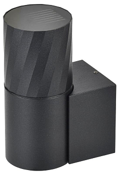 Светильник 5220 GU10 IP65 уличный настенный черн. IEK LT-UBU0-5220-GU10-1-K02