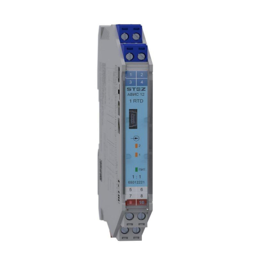 Барьер искрозащиты преобразователь термосопротивлений АВИС12-RTD-I-C СТЭЗ 65012221