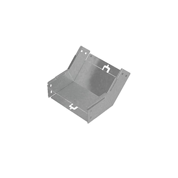 Угол для лотка вертикальный внутренний 45град. 80х200мм "ПЛЮС" HD85 КМ PL17710