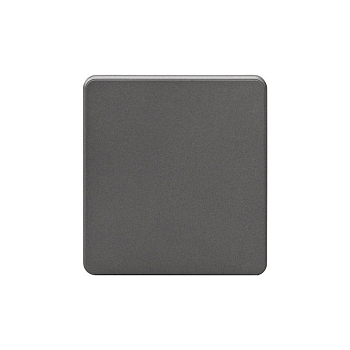 Выключатель 1-кл. СП ROUND MIELE 10А титан Kranz KR-78-0705-2