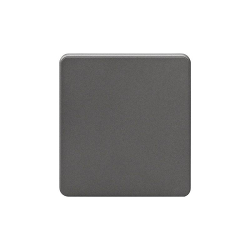 Выключатель 1-кл. СП ROUND MIELE 10А титан Kranz KR-78-0705-2