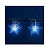 Гирлянда светодиодная «Снежинки-1» ULD-S0700-050/DTA WHITE IP20 SNOWFLAKES-1 с контроллером 50LED (дл.7м) Uniel 7930