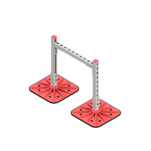 Конструкция опорная для горизонт. прямоугол. воздуховодов и метал. лотков кабеленесущих систем TECHNORAPTOR FOOT 500х500 KM-TR-F-SSHRAD-500-500 КМ TR0084