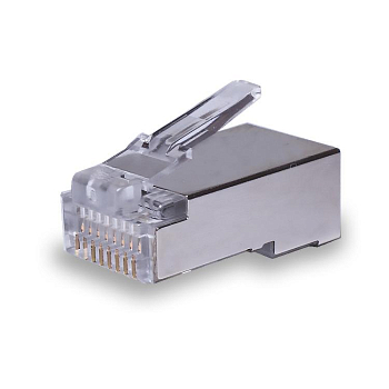 Коннектор 8P8C FTP 5e (RJ-45) (уп.100шт) SUPRLAN 10-0231