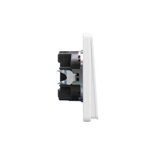 Выключатель 1-кл. СП ROUND MIELE 10А перламутр Kranz KR-78-0705-1