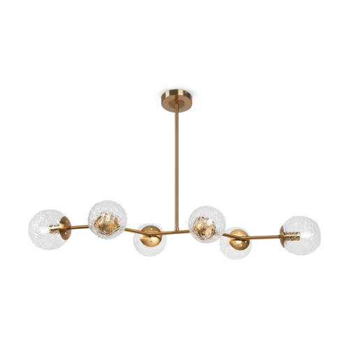 Светильник подвесной Fluff 6х40Вт E14 IP20 Freya FR5207PL-06BZ