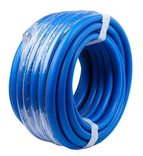 Шланг резиновый армированный 19х25-1.0-ВГ бухта 25м (син. с желт. полоской) ТЭП Вихрь 73/7/2/28