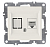 Розетка компьютерная LAVIN/KAREN RJ45 кат.6 механизм бел. ARVIA 50 01 1000 247