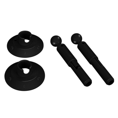 Крепление MOONLIGHT-ROUND-D13-S-KIT Black металл (комплект) Arlight 043831