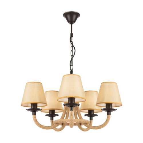 Люстра Corda Е14х5 60Вт IP20 Freya FR4402-PL-05-GB