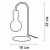 Светильник настольный 1хE27 макс. 60Вт Vitaluce V4421-1/1L Светильник настольный 1хE27 макс. 60Вт Vitaluce V4421-1/1L