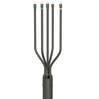 Муфта кабельная концевая универсальная 1кВ 5 ПКВ(Н)Тп-1 (150-240) с наконечн. (пластик без брони) ЗЭТАРУС zeta20922