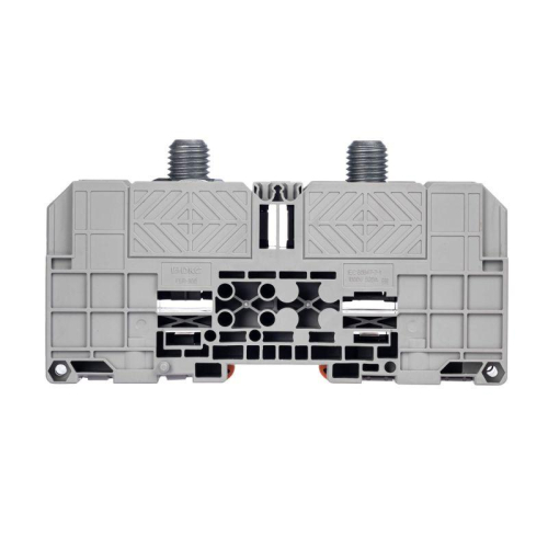 Клемма проходная болтовой зажим 2 точки подключения 300кв.мм сер. DKC FER-300