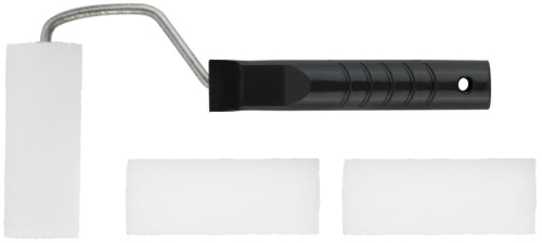 Валик 100мм + 2 шубки поролоновый КУРС 02961